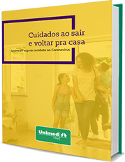 Cuidados ao sair e voltar pra casa